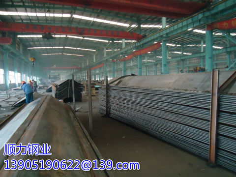 What are the requirements for the construction of steel sheet piles for steel sheet pile cofferdam