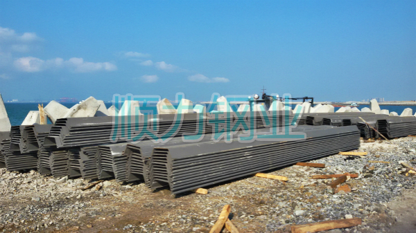 Heavy cold formed sheet pile MSZ19-340,MSZ19-350,MSZ19-375, MSZ19-406