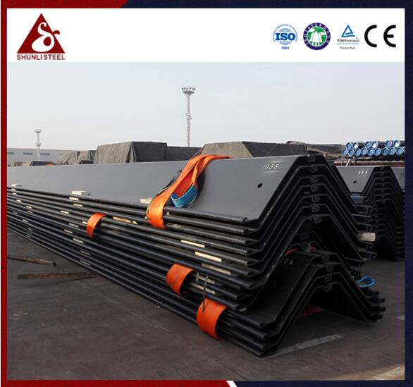 Permanent Cold-formed Metal Z Sheet Pile