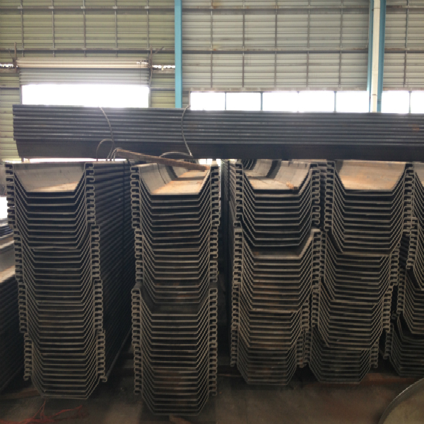 Roll over phenomenon of steel sheet pile and its solution